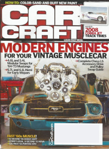 CAR CRAFT 2009 MAY - NEW COBRA JET TEST, ENGINE SWAPS